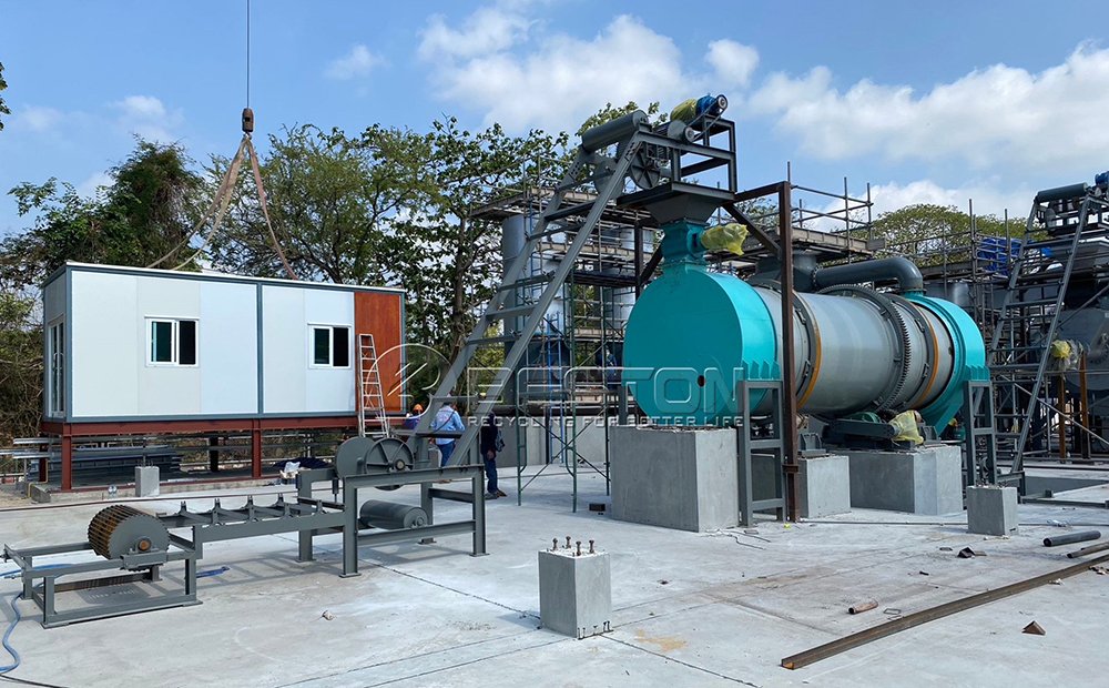 稭稈炭化還田可有效進行土壤改良